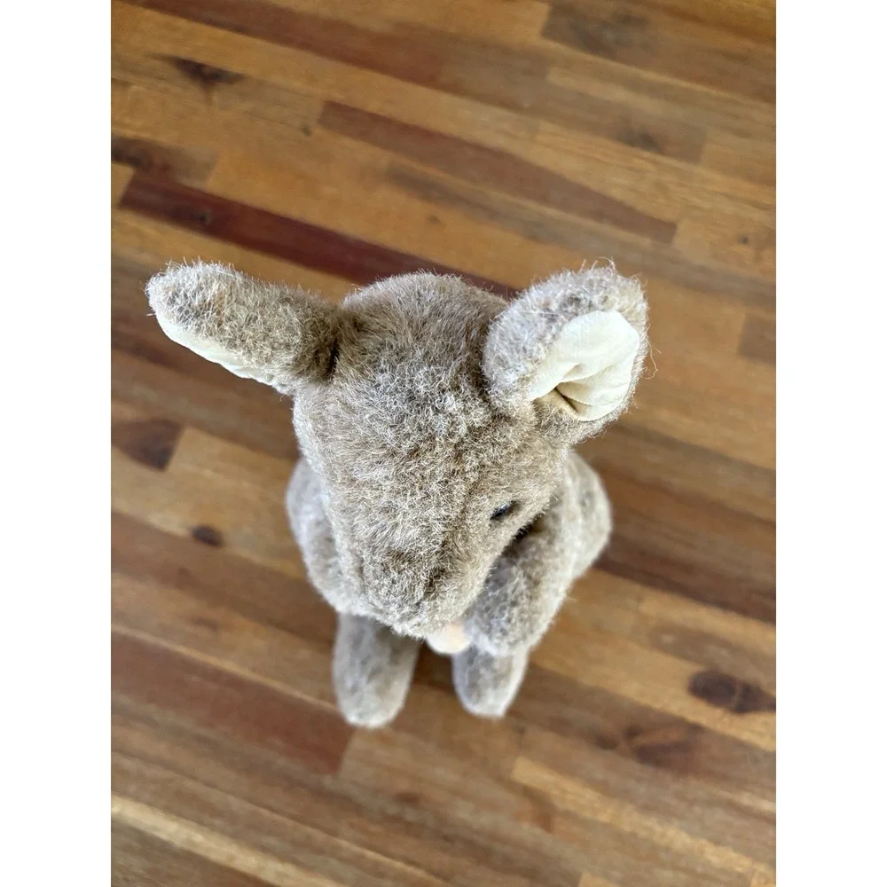GUND Kangaroo With Baby Joey 1993 Brown Stuffed‎ Plush